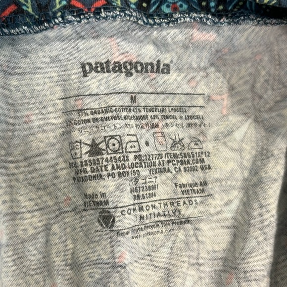 Patagonia Lithia Convertible Cinched Skirt Halter Top in Starry Night Medium - Picture 7 of 11